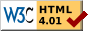 Validate HTML 4.01 Strict