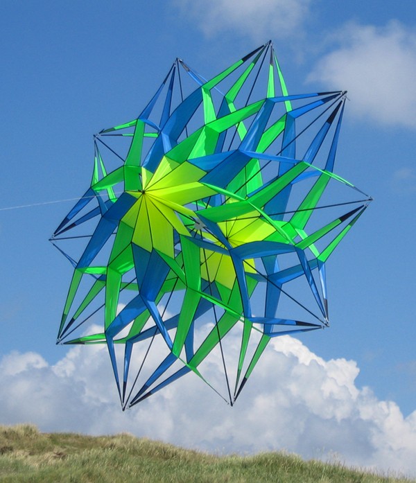 Ten Point Double Star Kite