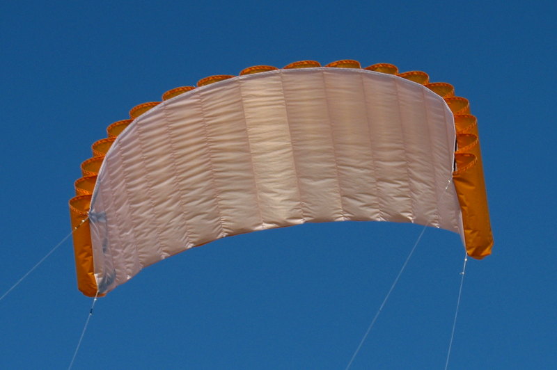 Yagu kite bottom front view