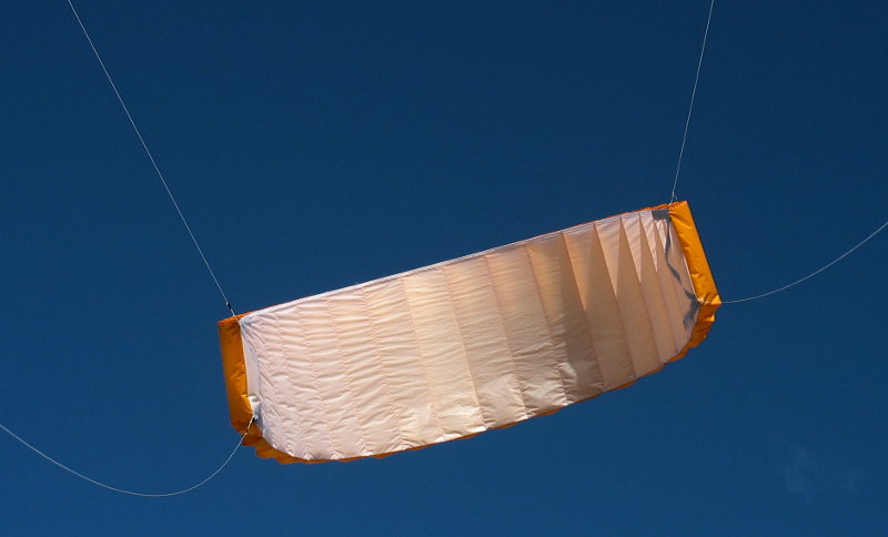 Yagu kite bottom view