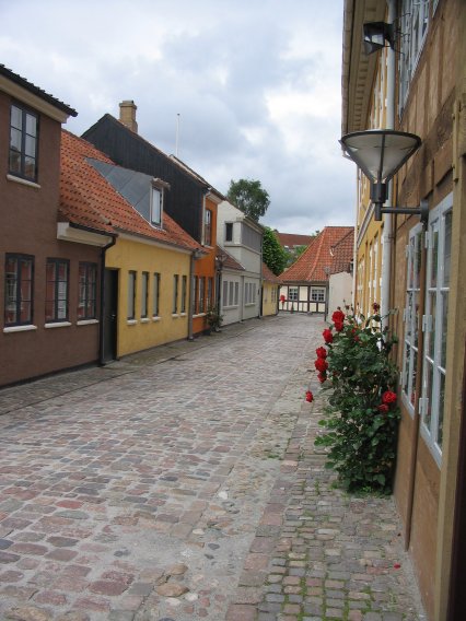 road beside H.C. Andersen's house