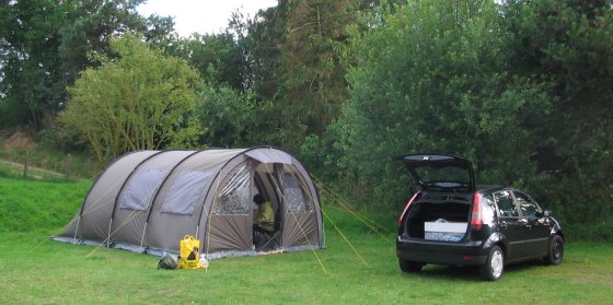 Hegedal Strand camping